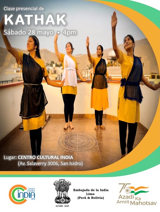 Workshop on Kathak Dance organised by Embassy of India, Lima